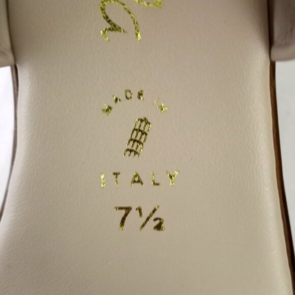 Toscanella MIMMA Double Band Wedge Slip On Sandals Made in Italy - Picture 7 of 9